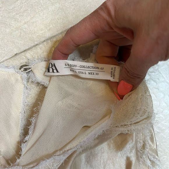 Zara Limited Edition Contrasting Diagonal Dress - Picture 12 of 14